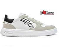 BASKETS ANTIDÉRAPANTES LIFESTYLE LIGNE URBAINE U POWER HELIX Blanc Noir