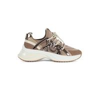 Baskets Ariel 01 en cuir et tissu | 5BPDSSS0023T040 L15 Taupe, taupe, 37 EU