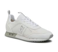 Emporio Armani EA7 Baskets basses BLACK WHITE LACES in Blanc 46