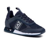 Basket EA7 Emporio Armani - Homme - Bleu - Tige en textile et en synthétique - Logo Giorgio Armani sur le talon 40