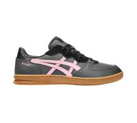 ASICS Baskets basses 'SKYHAND' gris foncé / rose / noir, Taille 39