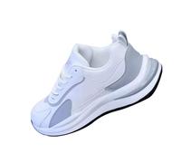 Baskets athlétiques pour femme - Soutien de la voûte plantaire - Chaussures de tennis basses à lacets - Antidérapantes - Baskets orthopédiques pour le sport, la marche, la marche, le sport et le
