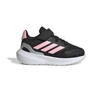adidas Mixte bébé RUNFALCON 5 Shoes Infants Chaussures de Course, Core Black/Pink Spark/Silver met, 26 1/2 EU