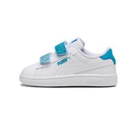 Baskets bÃ©bÃ© fille Puma Smash 3.0 L Glitter Blanc 26