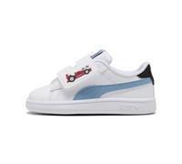 Baskets bÃ©bÃ© fille Puma Smash 3.0 Racing Crew Blanc 27