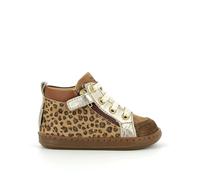 Baskets bébé fille Shoo Pom Bouba bi zip goat leopard Marron 24