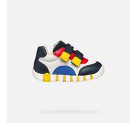 Geox Baskets bébé B IUPIDOO Boy C Jeunes Blanc/Bleu marine