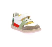 Baskets bÃ©bÃ© garÃ§on Kickers Buvar Blanc 19