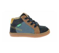 Baskets bÃ©bÃ© garÃ§on Kickers Weby Bleu 25