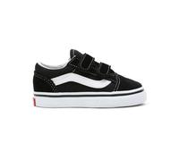Vans Chaussures Old Skool V – Noir / Pur blanc – Bébé Taille 23,5