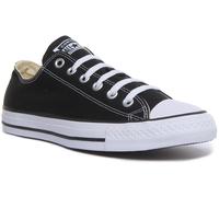 Baskets Bas Converse All Star Ox Pour Femmes En Toile Noires Taille EU 36-42