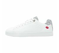 British Knights Baskets Mist pour femme, lèvres blanches et argentées, 39 EU