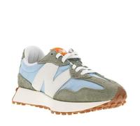Baskets basses 327 cuir nubuck - NEW BALANCE - Olive - Vert - Femme - Lacets 42