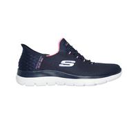 Chaussures Skechers Summits Diamond Dream Slip-ins bleu marine rose femme. - 37