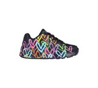 Skechers Baskets plates UNO Spread the Love Filles 314064L BKMT Pointure 36 EU