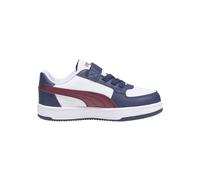 Basket à Scratch Junior Puma Caven - Blanc/Marine-Or 34