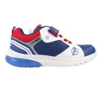 Geox Baskets J Ciberdron Boy B à scratch Bleu/Rouge Taille 33