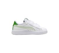 PUMA Baskets à Scratch Smash 3.0 Dino Bébé 21, White Green Fruit Vibrant Blue