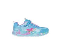 Skechers Baskets 'Mermaid Dreams' Fille azur/aqua/rose clair/blanc Taille 32