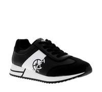 Baskets basses ANDRIA cuir - CHATTAWAK - Femme - Noir - Lacets plats noirs 38