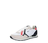 Pepe Jeans Chaussures en cuir Brit Road Blanches