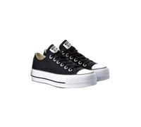 CONVERSE Femmes Baskets basses 'CHUCK TAYLOR ALL STAR' noir / blanc, Gris 6.5