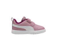 Baskets basses enfant à scratch poised rose puma blanc berry 34