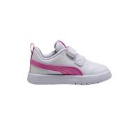 Puma Chaussures Courtflex V3 V Blanc/Rose Enfant Taille 26
