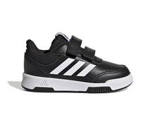 Baskets basses enfant Adidas Tensaur 3 en cuir noir à lacets 22