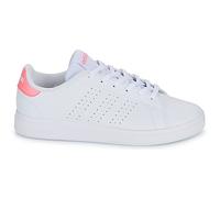 Adidas Advantage Base 2.0 Shoes Junior, Chaussures Basses Non liées au Football, FTWR White/Bliss Pink/Core Black,