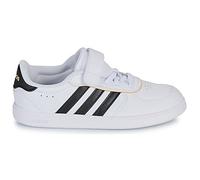 Baskets basses enfant filles adidas BREAKNET SLEEK EL C Blanc 31 1/2