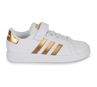 Baskets basses enfant filles adidas GRAND COURT 2.0 EL Blanc 33