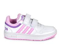 Baskets basses enfant filles adidas HOOPS 3.0 CF C Blanc 35