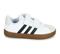 Chaussures adidas VL Court 2.0 blanc beige noir bébé - 24