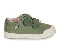 Baskets basses enfant garcons Bonton IZY SCRATCH Kaki 27