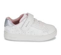 Geox Bébé Fille B ECLYPER Girl A Basket, Optic White/Silver, 22 EU