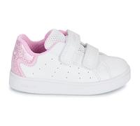 Geox Garçon Fille B ECLYPER Girl A Basket, White/Pink, 26 EU