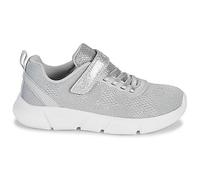 Baskets basses enfant filles Geox J ARIL GIRL Argenté 29