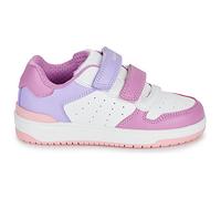 Geox J WASHIBA Girl B Basket, White/Cyclamen, 29 EU