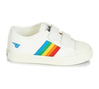 Gola Baskets basses enfant COASTER RAINBOW VELCRO in Blanc 31