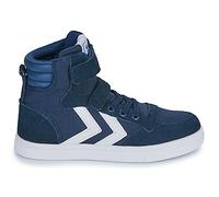 hummel Garçon Unisex Kinder Slimmer Stadil High Jr Baskets Hautes, Bleu (Dress Blue 7459), 33 EU