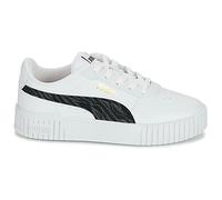 Baskets basses enfant filles Puma Carina 2.0 Zebra PS Blanc 31