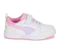 Baskets basses enfant filles Puma Rebound V6 Blanc 35