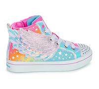 Skechers Fille TWI-Lites 2.0 Dreamy Wings Bottine, Rose/Multicolore, 2 UK Child