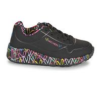 Skechers Fille Uno Lite Lovely Luv Sneaker, Noir, 36 EU
