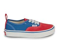 Baskets basses enfant garcons Vans Authentic Elastic Lace PRIMARY RACING RED Bleu 32