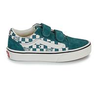 Vans Baskets basses enfant Old Skool V GEO CHECK Mystic Moss in Vert 34