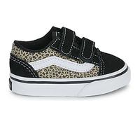 Baskets basses enfant filles Vans Old Skool V LEOPARD Noir 22