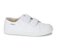 Baskets basses enfant filles Victoria BLUCHER LONA DOS VELCROS Blanc 29