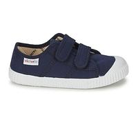 Baskets basses enfant filles Victoria BLUCHER LONA DOS VELCROS Bleu 33